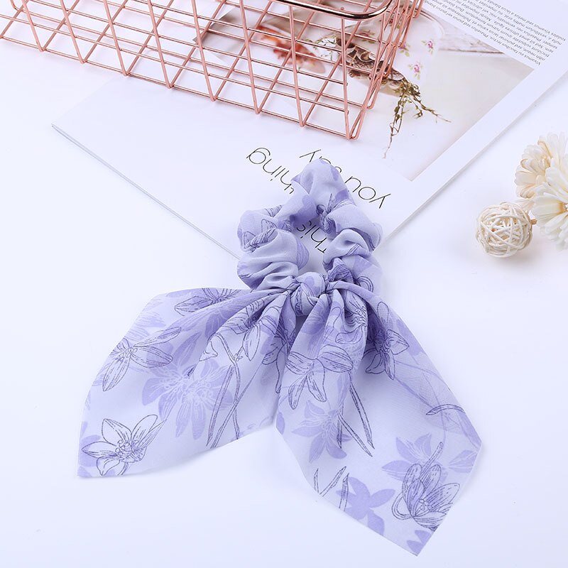 Women's Elastic Bowknot with Print