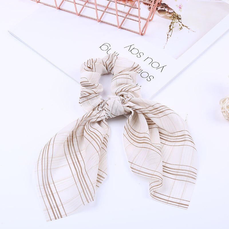 Women's Elastic Bowknot with Print