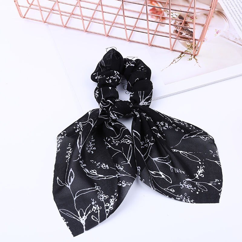 Women's Elastic Bowknot with Print