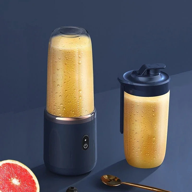 Portable Fruit Juice Blenders Summer Personal Electric Mini Bottle Home USB 6 Blades Juicer Cup Machine For Kitchen (Copie)