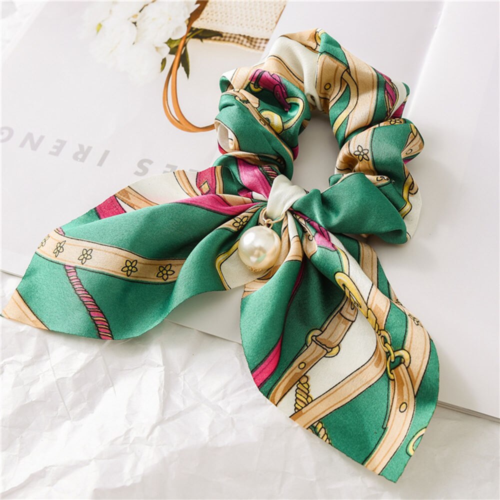 Women's Elastic Bowknot with Print